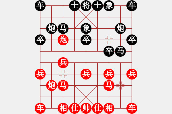 象棋棋譜圖片：葉水簾枝[65638590] -VS- 依山之榭[48709227] - 步數(shù)：10 