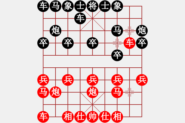 象棋棋谱图片：古温老将有根（先胜）renpan1988 - 步数：10 