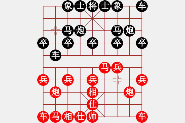 象棋棋譜圖片：黃埔嫡系韓(9段)-和-黃俊淇(月將) - 步數(shù)：10 