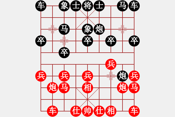 象棋棋譜圖片：開(kāi)灤集團(tuán)公司 竇超 勝 河北青少年俱樂(lè)部 王瑞祥 - 步數(shù)：10 