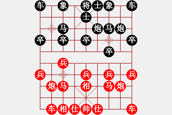 象棋棋譜圖片：鄭舒潮 先負 方藝霖 - 步數(shù)：10 