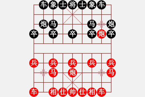 象棋棋譜圖片：一千零一夜(5段)-和-開(kāi)國(guó)元?jiǎng)?6段) - 步數(shù)：10 