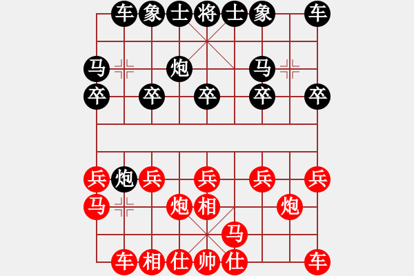 象棋棋譜圖片：朱志成[1067582046] -VS- 兩頭蛇[406039482] - 步數(shù)：10 