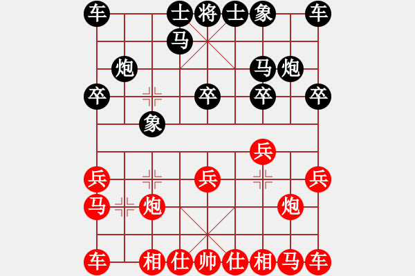 象棋棋譜圖片：對(duì)兵局 勝 - 步數(shù)：10 