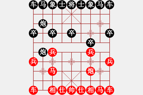 象棋棋谱图片：常州 刘震阳 和 无锡 姚神彧 - 步数：10 