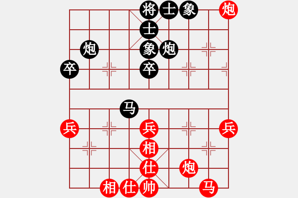 象棋棋譜圖片：rice(1段)-負(fù)-為何看不見(jiàn)(2段) - 步數(shù)：40 