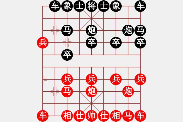 象棋棋譜圖片：longshui(8級(jí))-勝-昊天天(1段) - 步數(shù)：10 