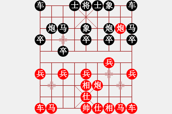 象棋棋譜圖片：魔刀轉世(9段)-負-勝敗欣然(7段) - 步數(shù)：10 