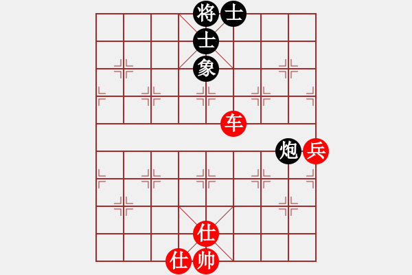 象棋棋譜圖片：五七炮進三兵對屏風馬（我紅方先勝競技場呂蒙） - 步數(shù)：110 