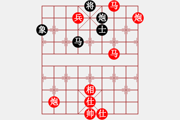 象棋棋譜圖片：棋局-n4cP4C4B - 步數(shù)：40 