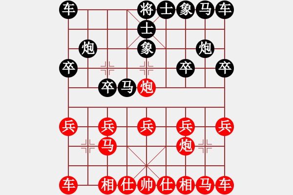 象棋棋譜圖片：轉(zhuǎn)角馬的弊病 - 步數(shù)：10 