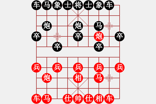 象棋棋譜圖片：將來成為棋神的我 后勝 阿童木1.02 - 步數(shù)：10 