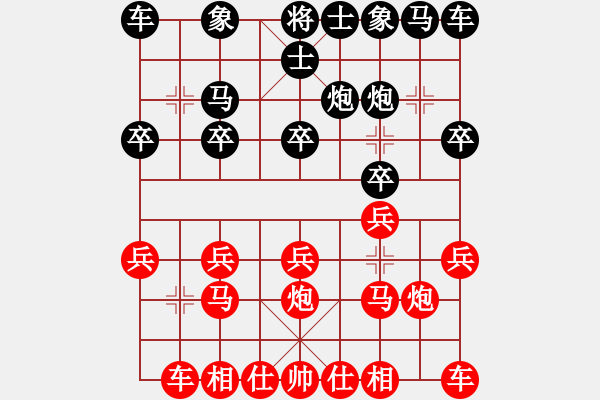 象棋棋譜圖片：郎祺琪 先和 許文章 - 步數(shù)：10 