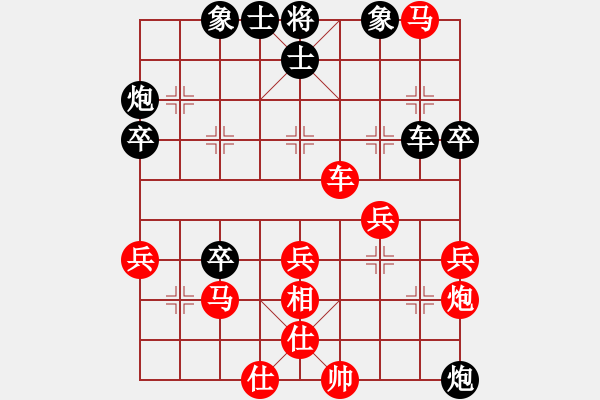 象棋棋譜圖片：青城大俠(2段)-負-fighkyt(1段) - 步數(shù)：40 