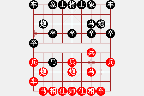 象棋棋譜圖片：太行山棋圣(4段)-負(fù)-華姐(6段) - 步數(shù)：10 