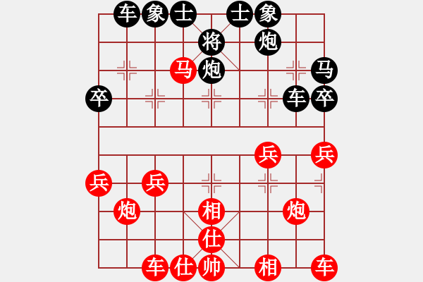 象棋棋譜圖片：linkaige(8級)-勝-bbboy002(5級) - 步數(shù)：30 