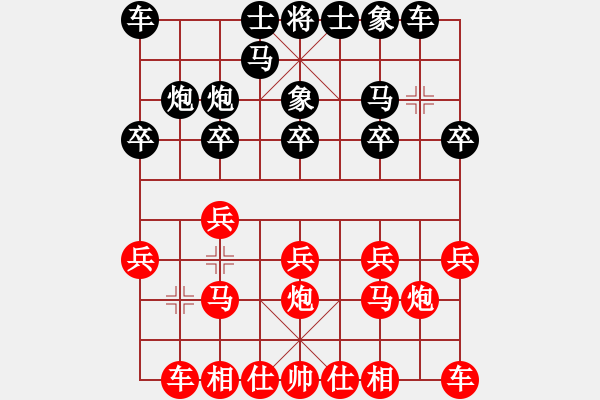 象棋棋譜圖片：11-06-12 shanzai[978]-Resign-huoer[1060] - 步數(shù)：10 