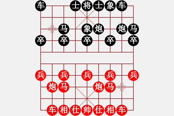 象棋棋譜圖片：第八輪 陜西 高 飛 先勝 陜西 胡 偉 - 步數(shù)：10 