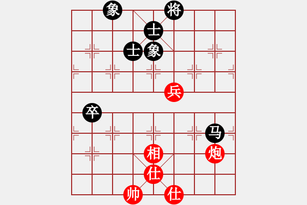 象棋棋譜圖片：變化不大 有點(diǎn)僵的開局 - 步數(shù)：110 