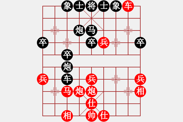 象棋棋譜圖片：林小川對(duì)棋中狼豹.pgn - 步數(shù)：40 