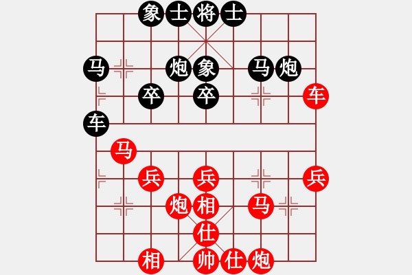 象棋棋譜圖片：2215083(縣丞) 勝 3083232(草民) - 步數(shù)：40 