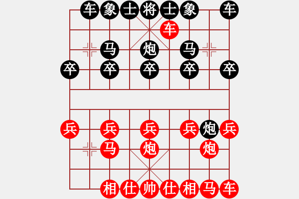 象棋棋譜圖片：ak[1850804465] -VS- 承諾[125764263] - 步數(shù)：10 