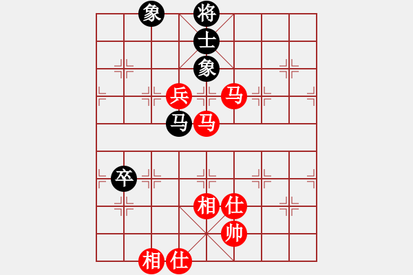 象棋棋譜圖片：第1局 中炮急沖中兵對屏諷馬 - 步數(shù)：177 