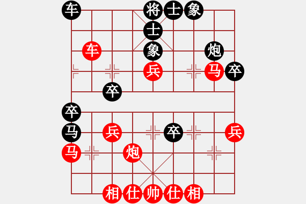 象棋棋譜圖片：馬追飛燕(1段)-負(fù)-中國(guó)狙擊手(3段) - 步數(shù)：39 