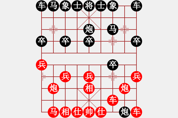 象棋棋譜圖片：11-07-29 shanzai[933]-Win-dongme[851] - 步數(shù)：10 