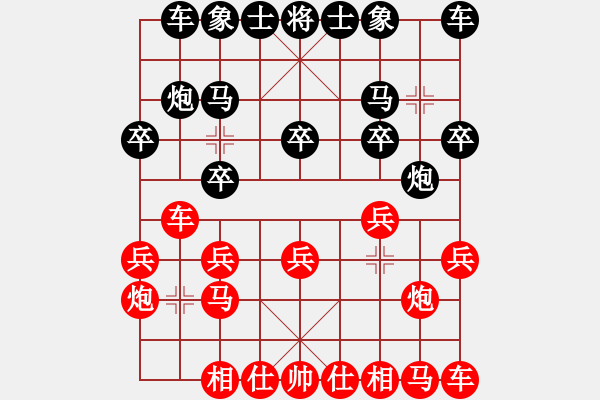 象棋棋譜圖片：馬鞍山張志明 先勝 當涂縣段向群 - 步數：10 