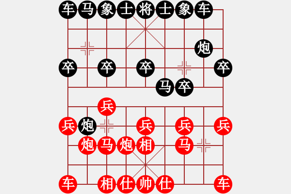 象棋棋譜圖片：風(fēng)翅鎦金鏜(9段)-和-邪惡毒蛇(月將) - 步數(shù)：10 