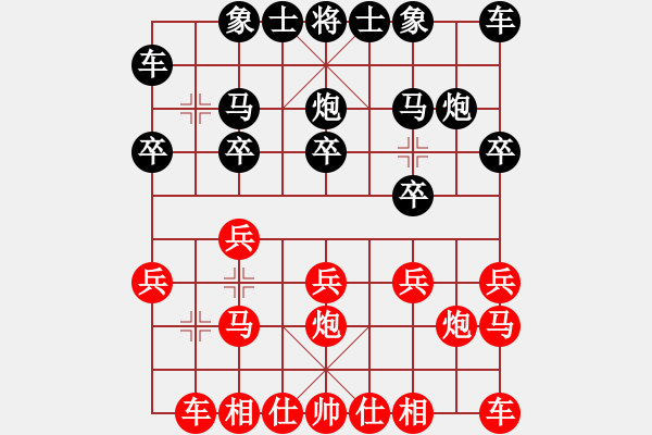 象棋棋譜圖片：今天（彭紅旗）先負(fù)虢先生（虢志海）202412121841.pgn - 步數(shù)：10 