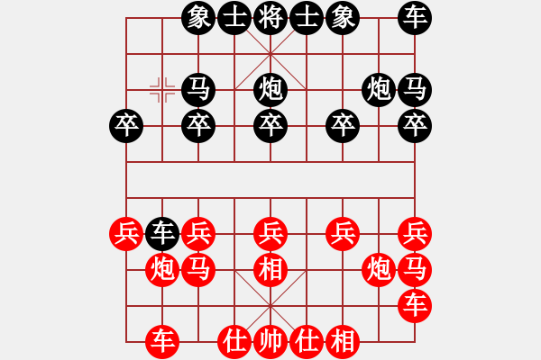 象棋棋譜圖片：富貴人家裝修 張也 勝 鉆井二公司 張金州 - 步數(shù)：10 