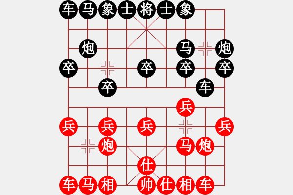 象棋棋譜圖片：16核華山 先勝 8核鵬飛 - 步數(shù)：10 