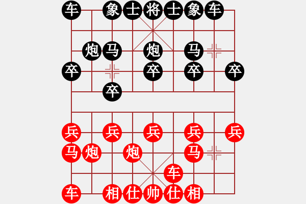 象棋棋譜圖片：王品雙 先負(fù) 桂翊語 - 步數(shù)：10 