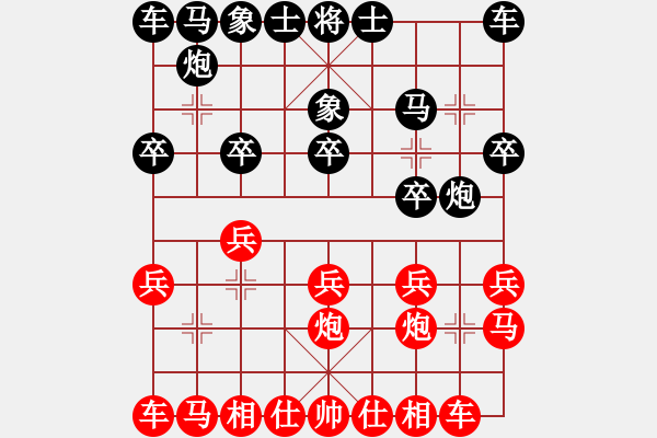 象棋棋譜圖片：藍(lán)調(diào)天地(8段)-勝-青青湖中草(2段) - 步數(shù)：10 