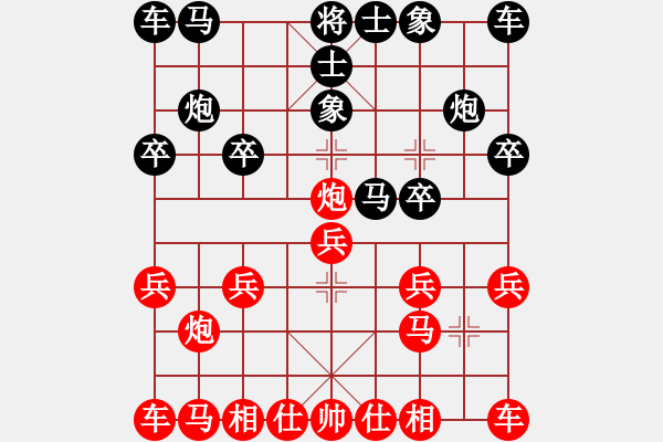 象棋棋譜圖片：橫才俊儒[292832991] -VS- 浪人[912615118] - 步數(shù)：10 