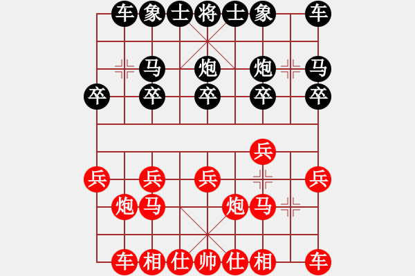 象棋棋譜圖片：我心依舊[1455199069] -VS- 騎白馬的青蛙[452406971] - 步數(shù)：10 