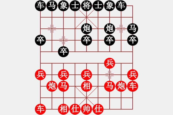 象棋棋譜圖片：愛(ài)江山更愛(ài)美人（業(yè)8-2） 先負(fù) bbboy002(業(yè)8-2） - 步數(shù)：10 