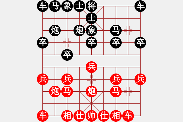 象棋棋譜圖片：2014.05.12.3光明東街菜市場先勝3 - 步數(shù)：10 