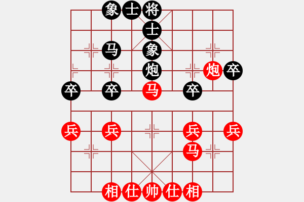 象棋棋譜圖片：2014.05.12.3光明東街菜市場先勝3 - 步數(shù)：40 