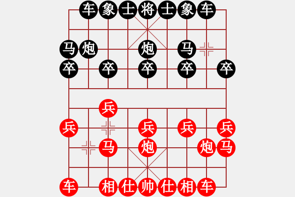 象棋棋譜圖片：老實和尚(1段)-勝-司空山人(3段) - 步數(shù)：10 