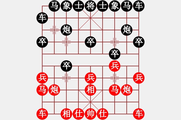 象棋棋譜圖片：zwxzwx(8星)-勝-qiyiyang(9星) - 步數(shù)：10 