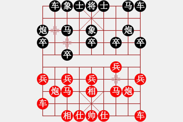 象棋棋譜圖片：浙江慈溪波爾軸承隊(duì) 程吉俊 勝 火車頭隊(duì) 崔俊 - 步數(shù)：10 