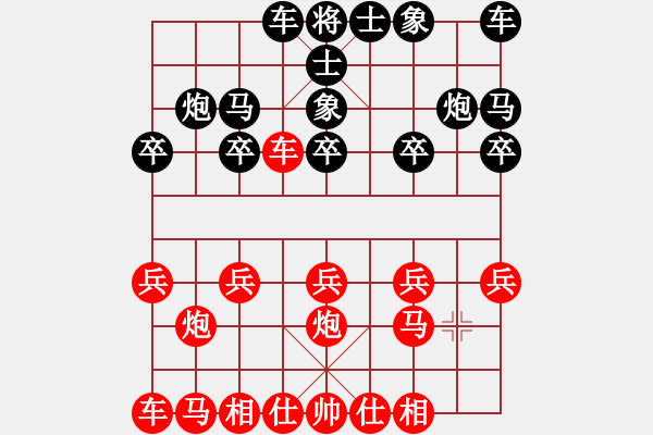 象棋棋譜圖片：風(fēng).云.際.會(huì)[紅] -先負(fù)- 一劍平天山[黑] - 步數(shù)：10 