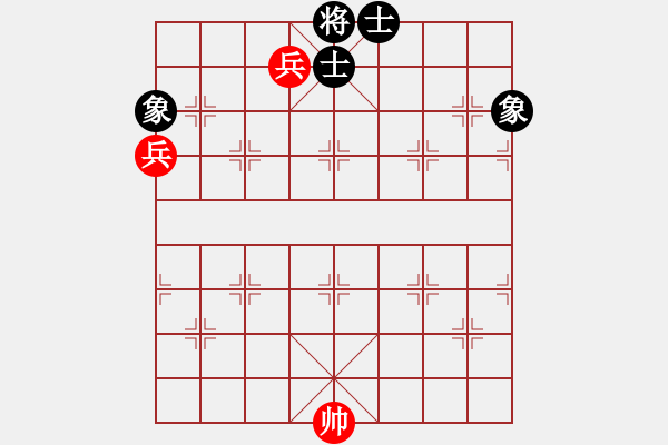 象棋棋譜圖片：第一部分：兵卒類(lèi)第九局：一高一低兵巧勝士象全之二 - 步數(shù)：0 