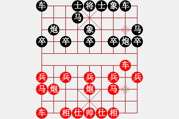 象棋棋譜圖片：純?nèi)松先A山(9星)-負(fù)-少林一指禪(6星) - 步數(shù)：10 