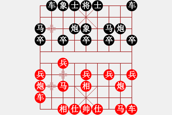 象棋棋譜圖片：河北 劉殿中 和 河北 李來群 - 步數(shù)：10 