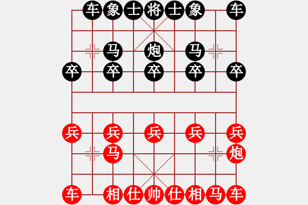 象棋棋譜圖片：大戰(zhàn) - 步數(shù)：10 