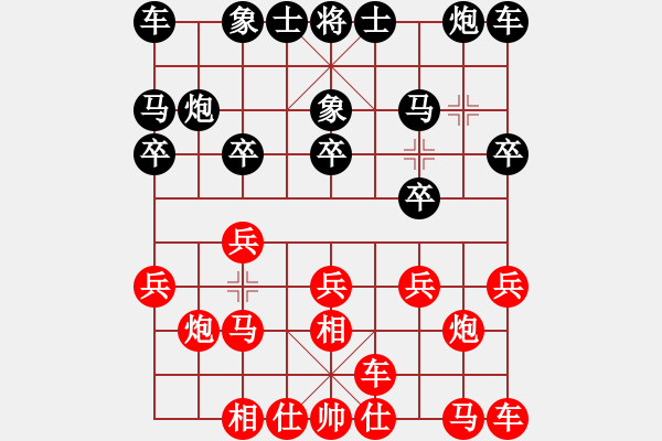 象棋棋譜圖片：奕童(9段)-勝-青州宋洋(3段) - 步數(shù)：10 